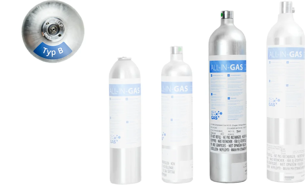Three-gas mixtures